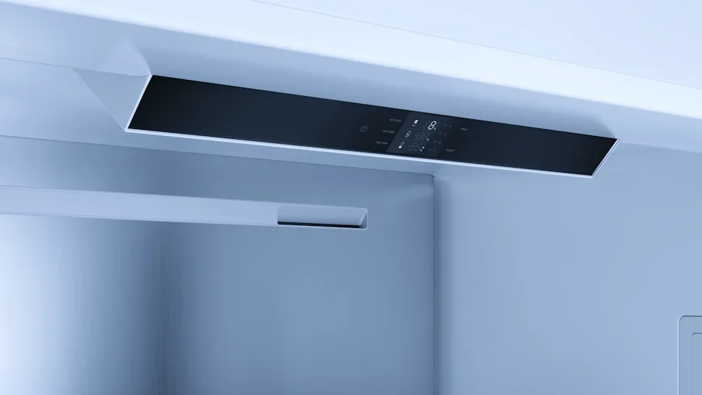 Встраиваемый холодильник с внутренней морозильной камерой Kuppersbusch FKGFX 9800.0i