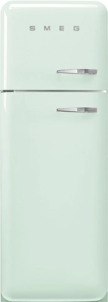 SMEG FAB30LPG6 Отдельностоящий двухдверный холодильник,стиль 50-х годов, 60 см, пастельный зеленый, 